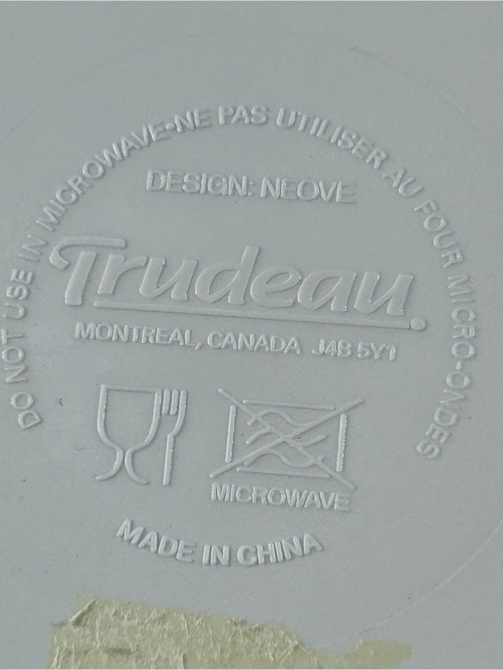Lot of 2 Vintage Trudeau Disney Minnie Mouse Patch Dinnerware Set Bowl Plate - Picture 3 of 3